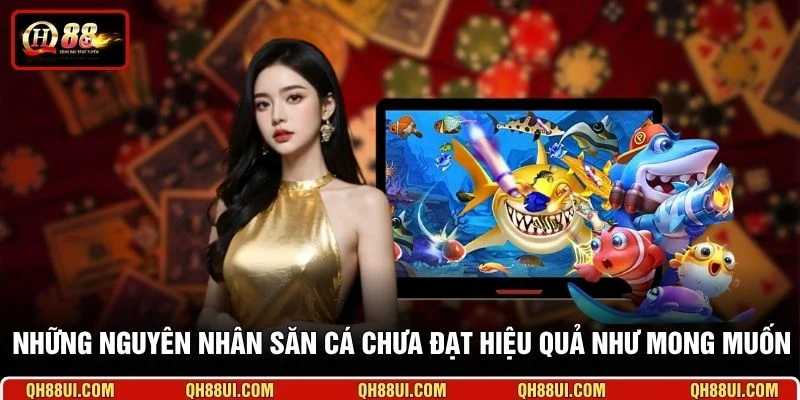 Những nguyên nhân săn cá chưa đạt hiệu quả như mong muốn