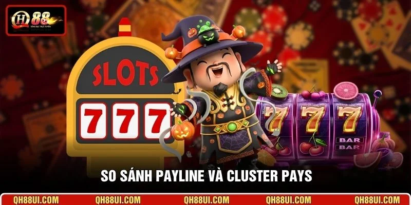 So sánh payline và cluster pays